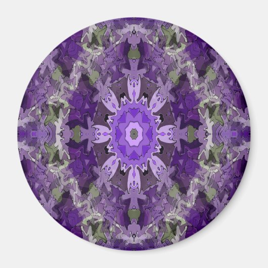 Aimant Le Mandala spirituel... (Devant)