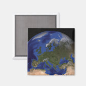 Aimant Le marbre bleu Nouvelle génération Terre 6 (Recto/Verso)