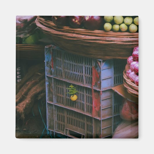 Aimant Le marché indien de Desi Nimbu-Mirchi (Devant)