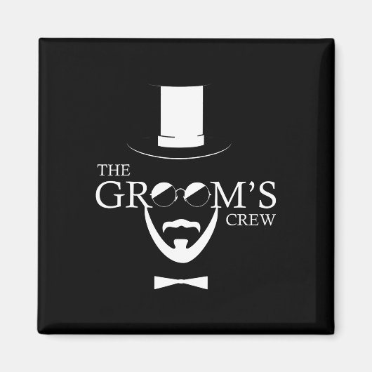 Aimant Le Mariage de l'équipage de Groom (Devant)