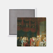Aimant Le mariage de Napoléon Ier et Marie (Recto/Verso)