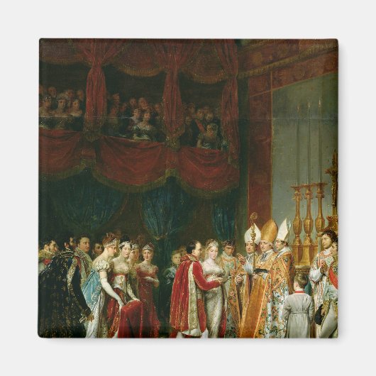 Aimant Le mariage de Napoléon Ier et Marie (Devant)
