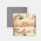 Aimant Le Mariage irlandais romantique privilégie le magn (Recto/Verso)