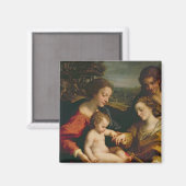 Aimant Le mariage mystique de Sainte Catherine de (Recto/Verso)
