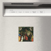 Aimant Le mariage mystique de Sainte Catherine de Sienne (In Situ (Lave-vaisselle))