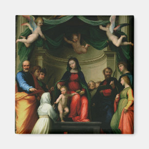 Aimant Le mariage mystique de Sainte Catherine de Sienne