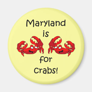 Aimant Le Maryland est pour des crabes