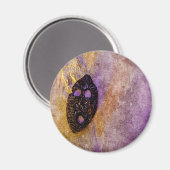 Aimant Le masque de la nature sur la plage (Recto/Verso)