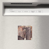 Aimant Le matriarche - Eléphant africain (In Situ (Lave-vaisselle))