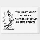 Aimant "Le meilleur bois" (Recto)