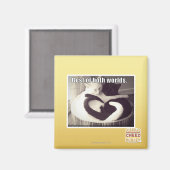 Aimant Le meilleur des deux mondes. (Recto/Verso)