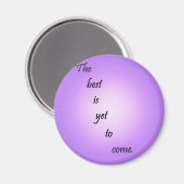 Aimant Le meilleur est encore à venir (Recto/Verso)