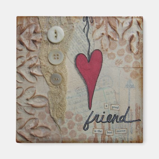 Aimant Le meilleur miroir de Nancy Lefko (Devant)