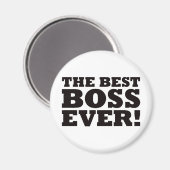 Aimant Le meilleur patron jamais (Recto/Verso)