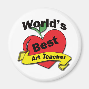 Aimant Le meilleur professeur d'art du monde