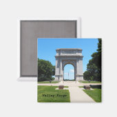 Aimant Le mémorial de l'Arc à Valley Forge (Recto/Verso)