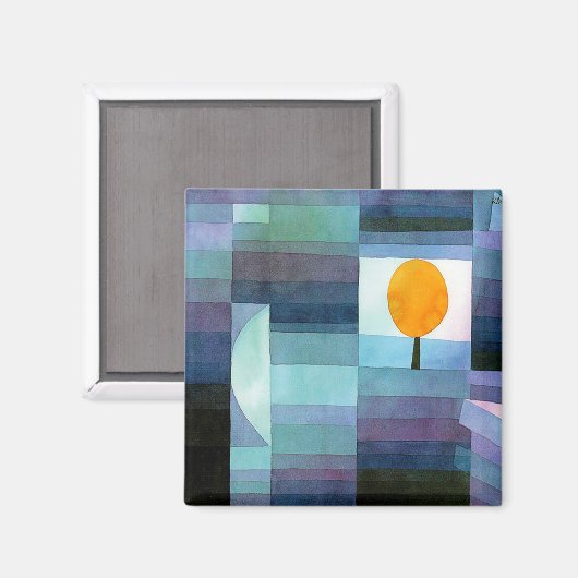 Aimant Le Messager d'Automne, Klee (Recto/Verso)