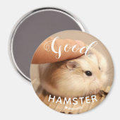 Aimant Le mignon Hamter étant un bon Hamster (Recto/Verso)