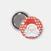 Aimant Le mignon Père Noël (Recto/Verso)