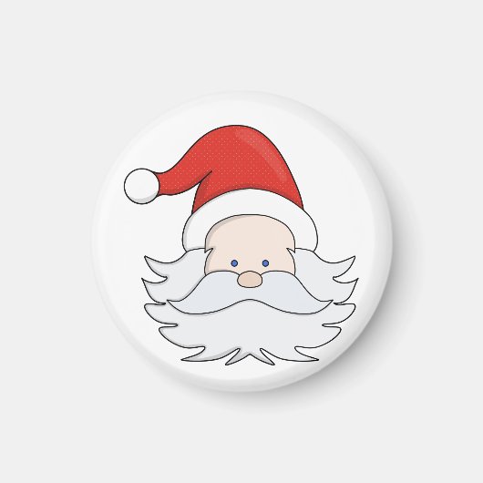 Aimant Le mignon Père Noël (Devant)