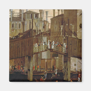 Aimant Le miracle de la relique de la croix sainte,