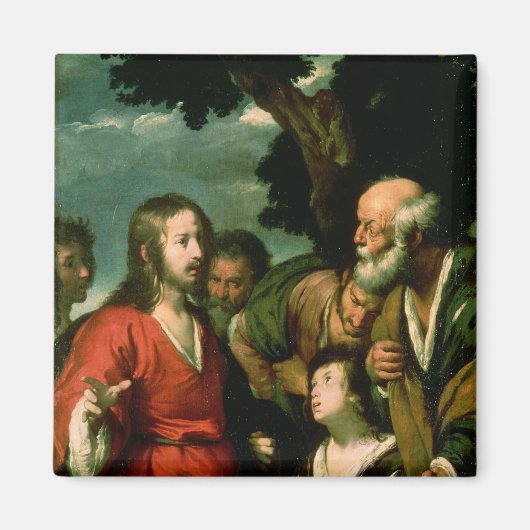 Aimant Le miracle des pains et des poissons, c.1630 (Devant)