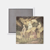 Aimant Le mois de juin (Recto/Verso)