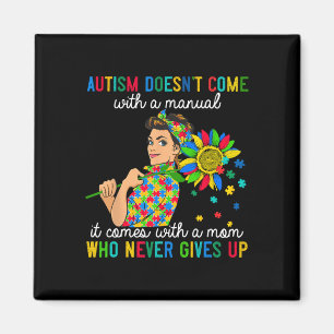 Aimant Le Mois de la sensibilisation à l'autisme familial