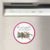 Aimant Le moment le plus merveilleux de l'année Noël 3" (In Situ (Lave-vaisselle))