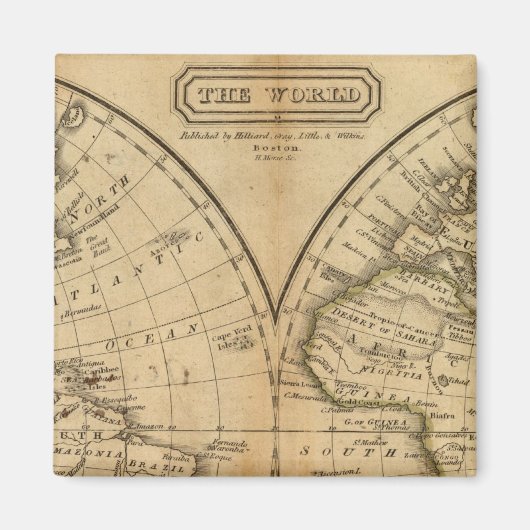 Aimant Le Monde 2 (Devant)