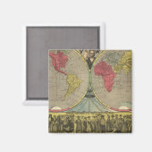 Aimant Le monde à un point de vue (Recto/Verso)