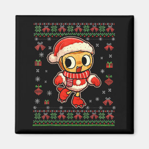 Aimant Le monde de Noël de Dandy Shelly pour hommes femme