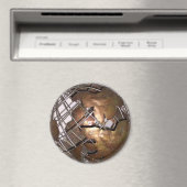 Aimant Le monde en 3D (In Situ (Lave-vaisselle))