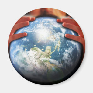 Aimant Le monde entier dans ses mains