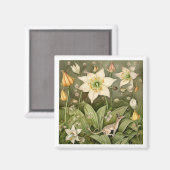 Aimant Le monde mythique de la souris à cerfs fouettés (Recto/Verso)