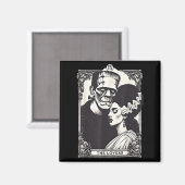 Aimant Le Monster Frankenstein Et Marier Les Amateurs Tar (Recto/Verso)