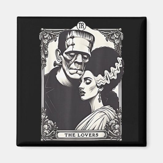 Aimant Le Monster Frankenstein Et Marier Les Amateurs Tar (Devant)