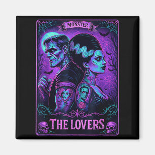 Aimant Le monstre Frankenstein et la mariée les amoureux