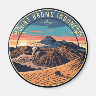 Aimant Le Mont Bromo Indonésie Voyage