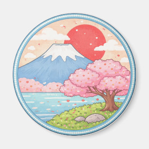 Aimant Le mont Fuji du Japon