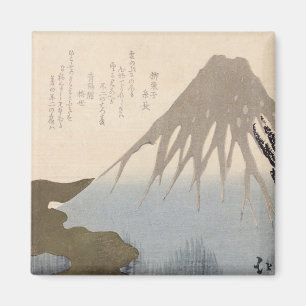 Aimant Le mont Fuji sous la neige