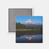 Aimant Le mont Hood reflété dans le lac (Recto/Verso)