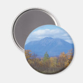 Aimant Le mont Katahdin de Stacyville (Recto/Verso)