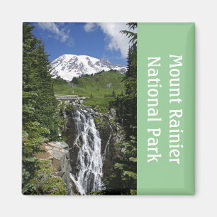 Aimant Le mont Rainier avec l'aimant de cascade