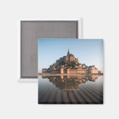 Aimant Le Mont-Saint-Michel en Normandie, France (Recto/Verso)