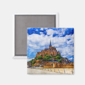 Aimant Le Mont Saint Michel, France (Recto/Verso)