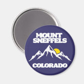 Aimant Le mont Sneffels Colorado (Recto/Verso)
