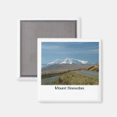 Aimant Le mont Snowdon (Recto/Verso)