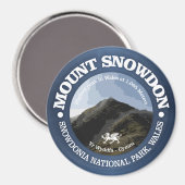 Aimant Le mont Snowdon (Recto/Verso)