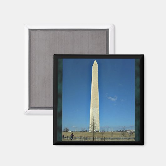 Aimant Le monument de Washington (Recto/Verso)